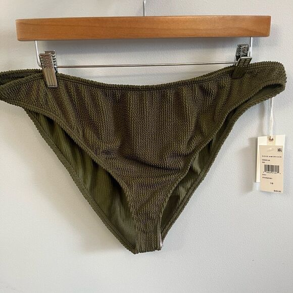 Good American Always Fits Bikini Bottoms NWT - Picture 1 of 6